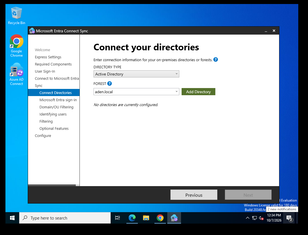 Connect your directories page